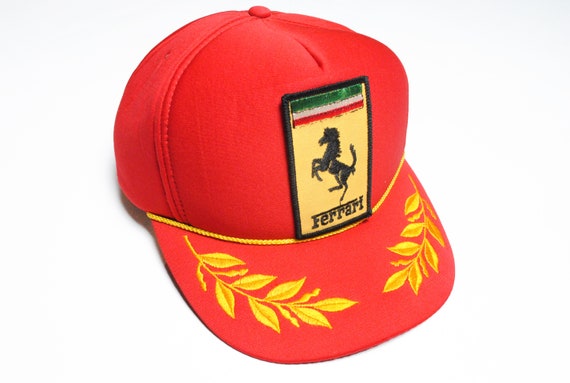 Vintage ferrari cap Clearance