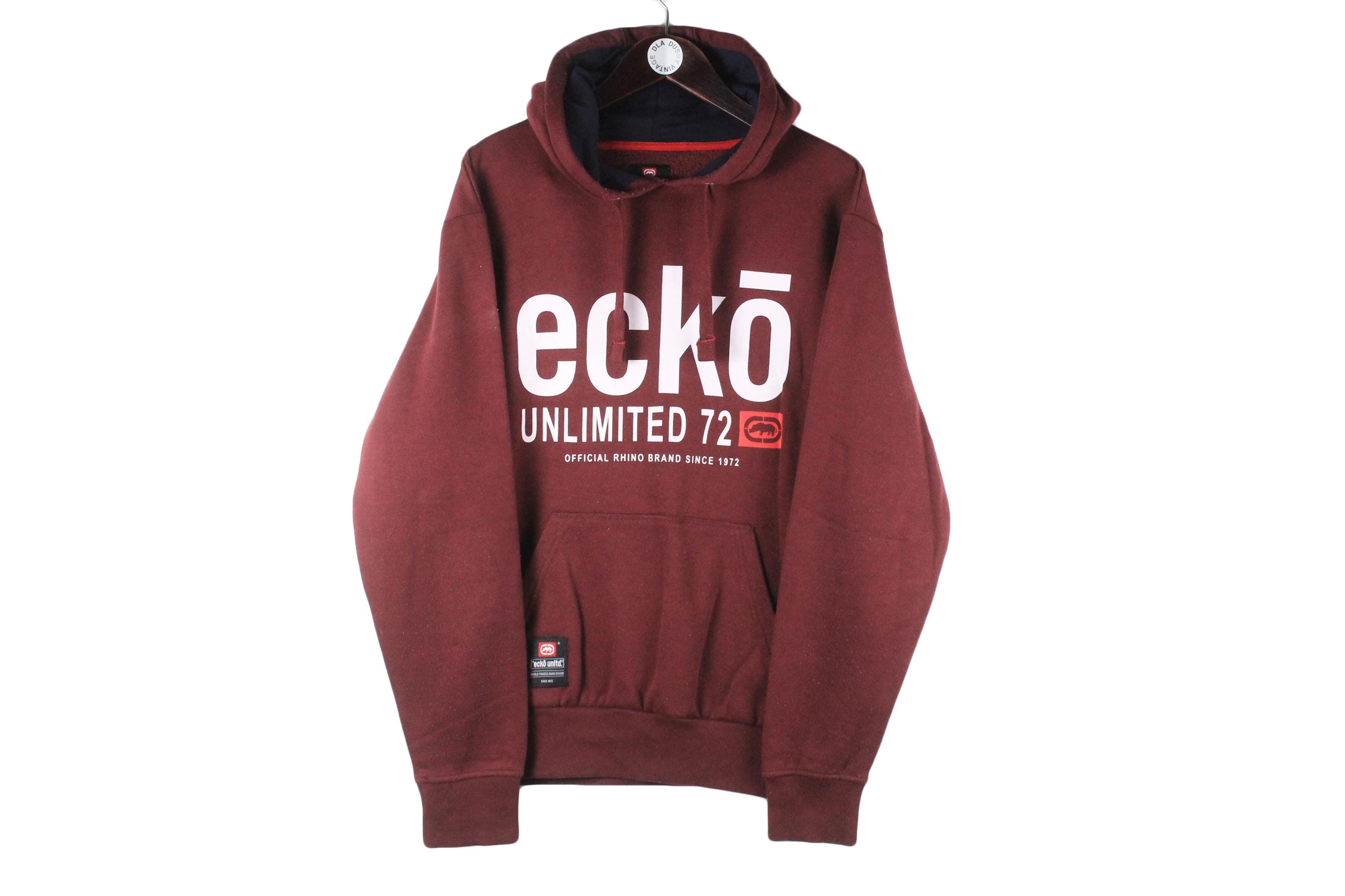 Hip Hop Felpa Ecko Felpa Con Cappuccio Vintage ECKO UNLTD Hip Hop