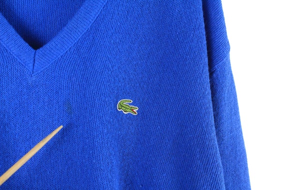 vintage LACOSTE IZOD Jumper blue authentic sweate… - image 4