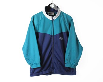 【エレッセ】上下セット（サイズXL）90年代  レトロ Vintage ELLESSE Track Jacket Women's Size L Authentic Green