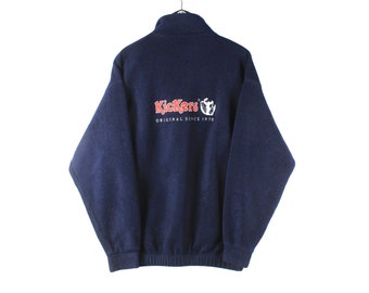 Pull polaire vintage des années 90 : veste de sport d'hiver