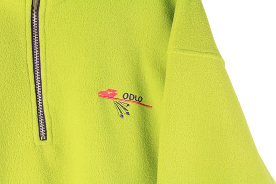 vintage ODLO FLEECE Sweater men's Size M authenti… - image 3