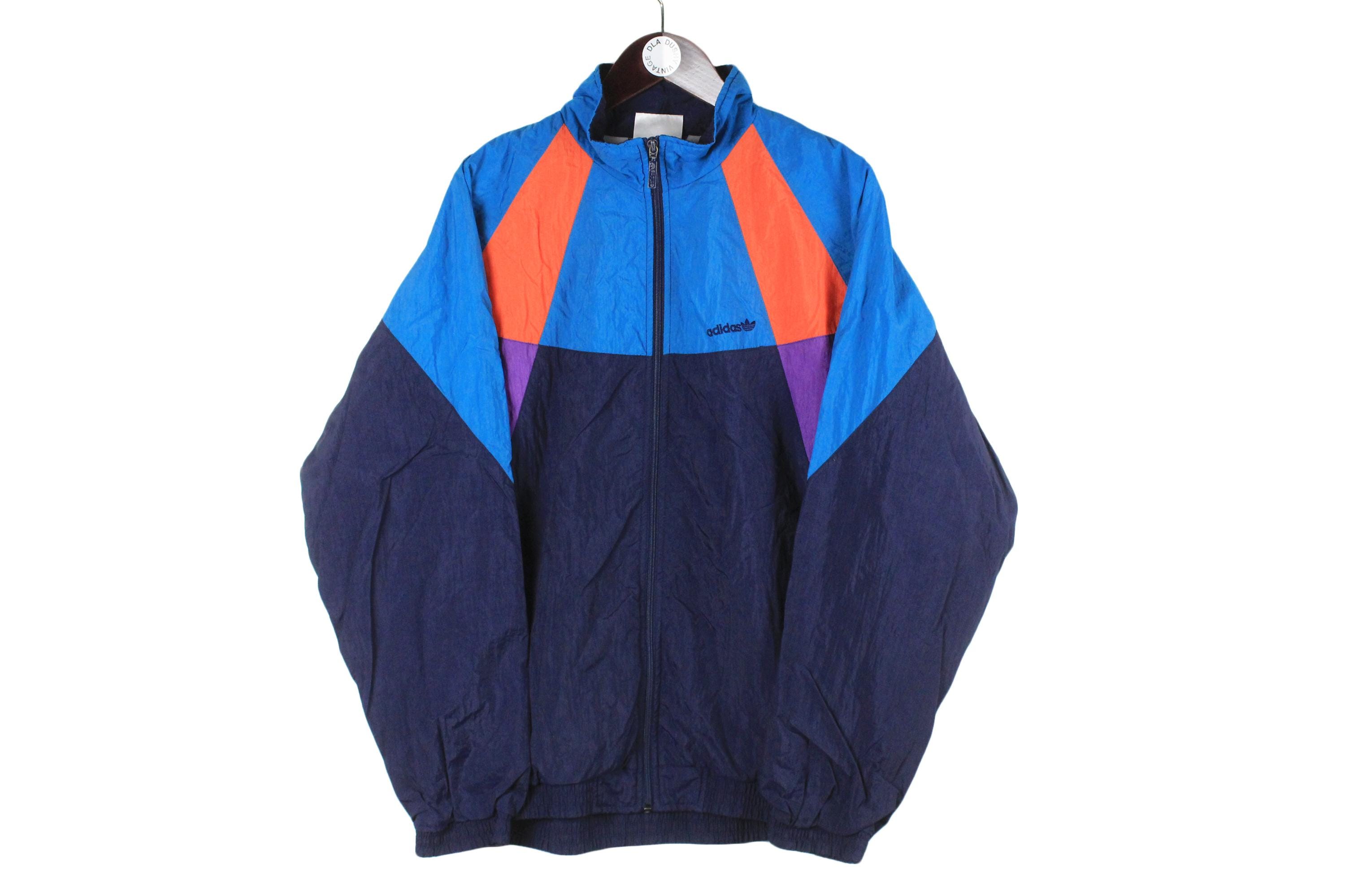 ジャケット・アウター adidas vintage blouson Vintage ADIDAS XS 90s Sports Jacket Windbreaker, Tracksuit