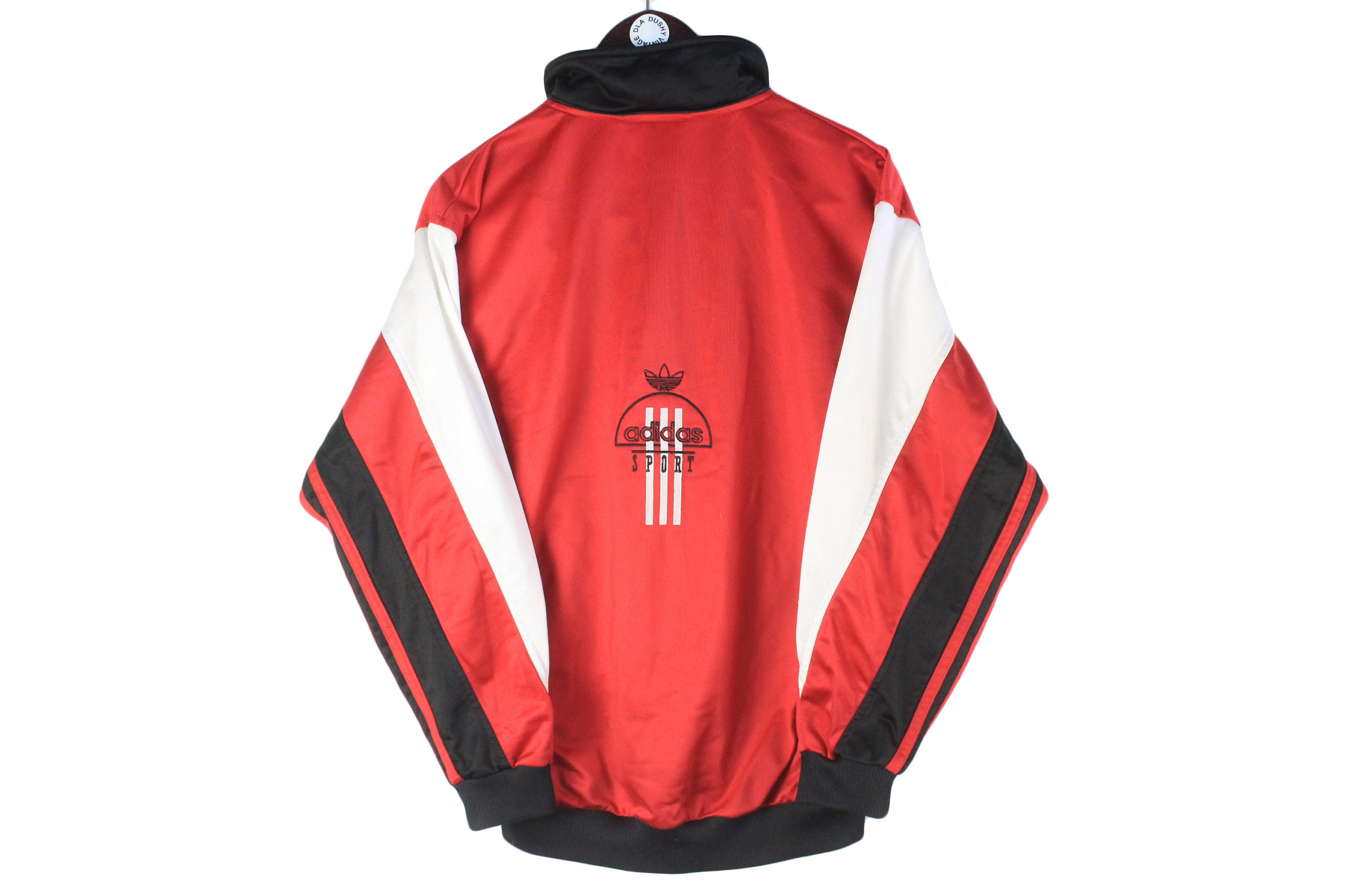 Vintage ADIDAS Track Jacket Size Men's S Authentic Red Black