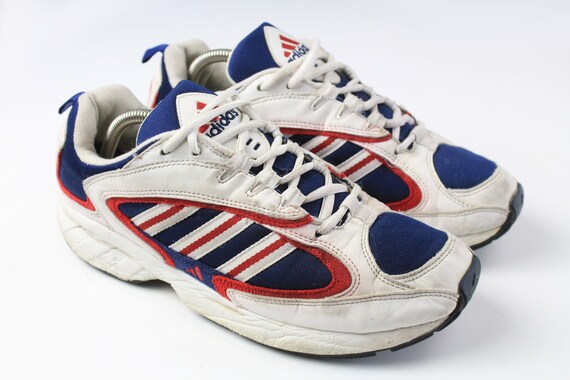 tragedia Estado barbilla Vintage ADIDAS Sneakers US 8 auténtico zapatos deportivos - Etsy España