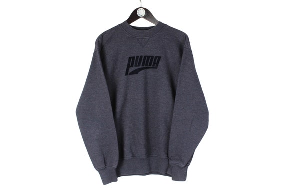 Vintage PUMA Big Logo Sweatshirt Active Size L Men's - Etsy