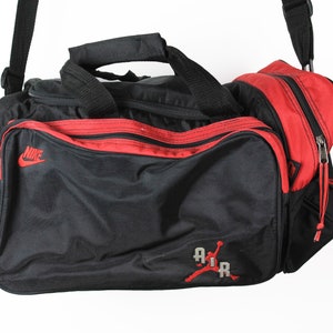 ヴィンテージ NIKE エアジョーダン ダッフルバッグ ブラック レッド