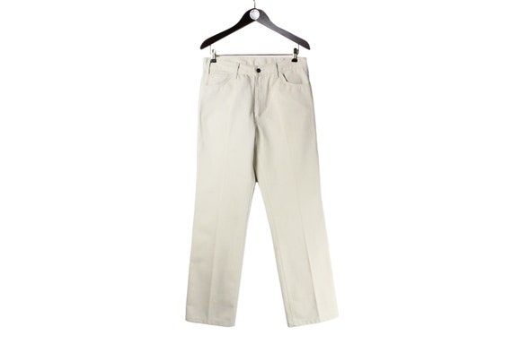 vintage LEVIS Sta-Prest Pants Size W 33 L 34 trou… - image 1