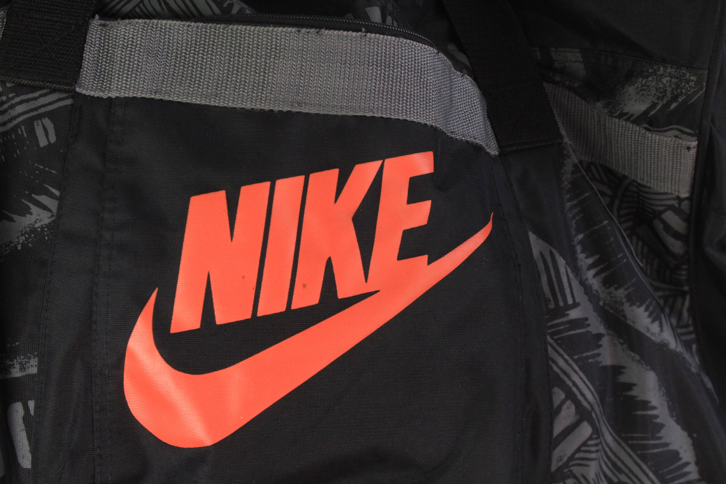 Vintage NIKE Just Do It Duffel Tasche schwarz rot Sport Etsy.de