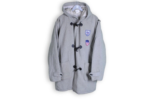 Vintage ADIDAS Olympic Centennial Collection Duffle Coat - Etsy Finland