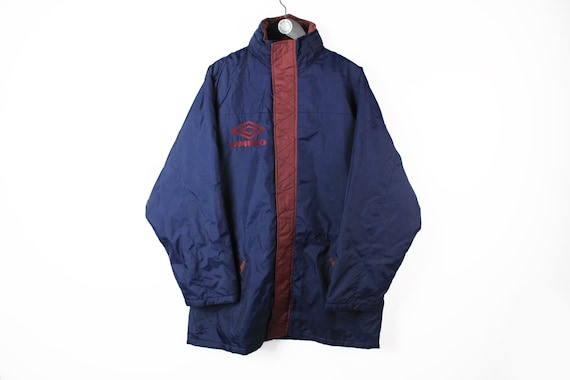 Vintage UMBRO Jacket Men's Size L Authentic Retro Hipster 90s 80s