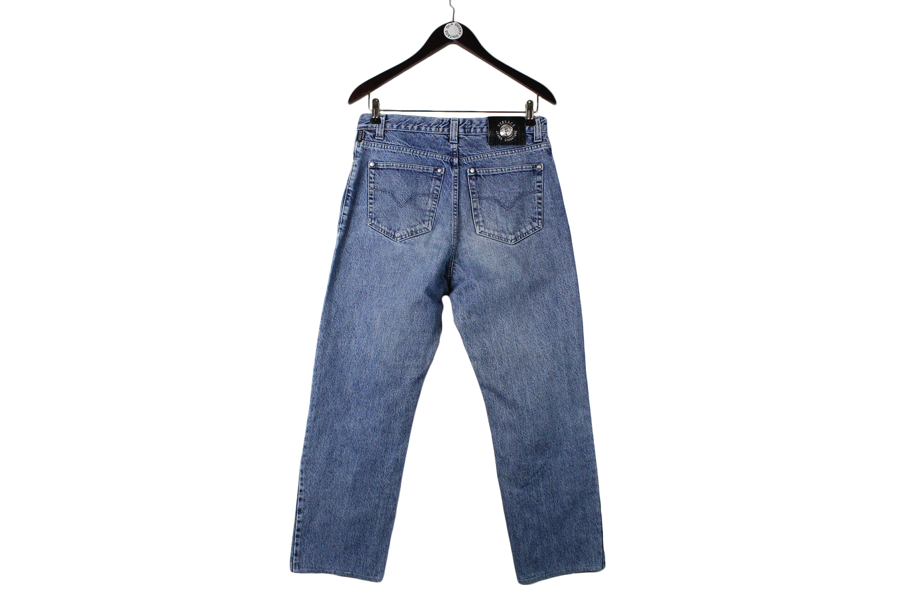VERSACE JEANS SIGNATURE デニムシャツ Lサイズ