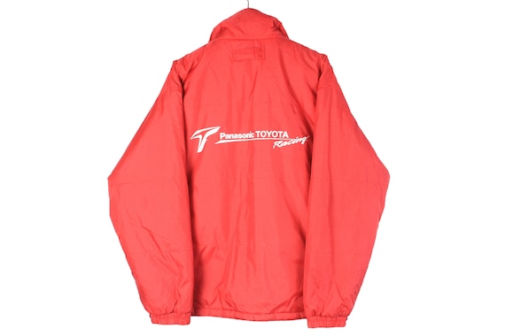 Vintage PANASONIC TOYOTA Racing Formula 1 Team Jacket Size