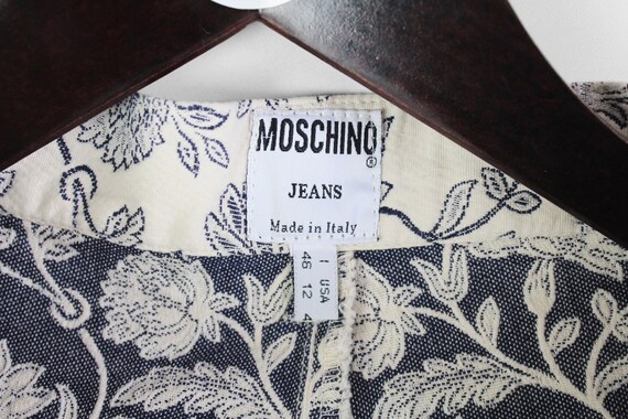 vintage MOSCHINO JEANS floral pattern authentic w… - image 4