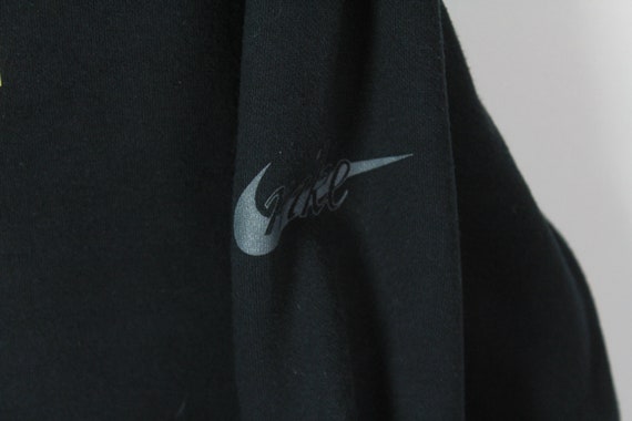 vintage NIKE Hoodie black National Champion Size … - image 4