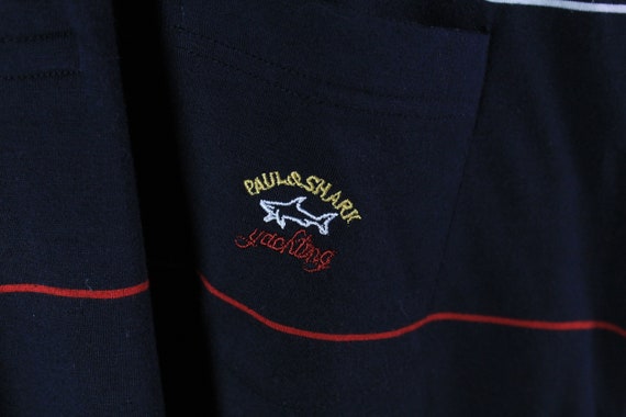 vintage PAUL & SHARK Yachting men's Polo T-shirt … - image 3