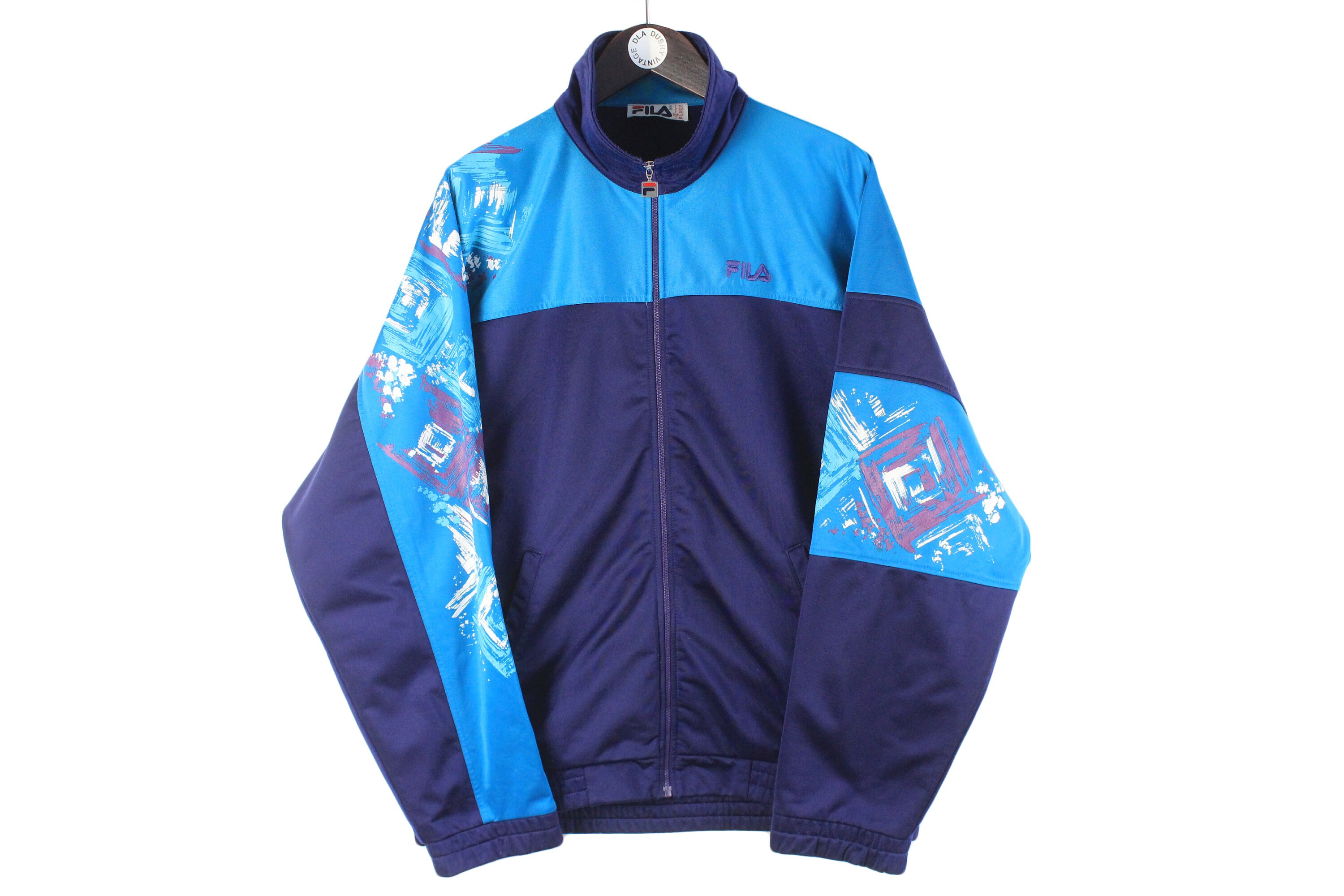 Vintage FILA Track Jacket Men's Size L Authentic Sport Retro