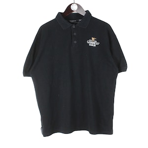 Guinness black polo shirt sales