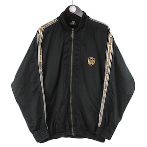 vintage PUMA track jacket Size men&#39;s M oversize authentic black rare retro rave full zip 90&#39;s windbreaker training streetwear clothing