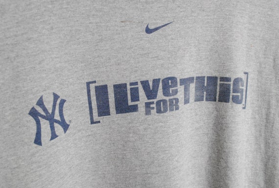 vintage YANKEES NIKE Team New York authentic mens… - image 2