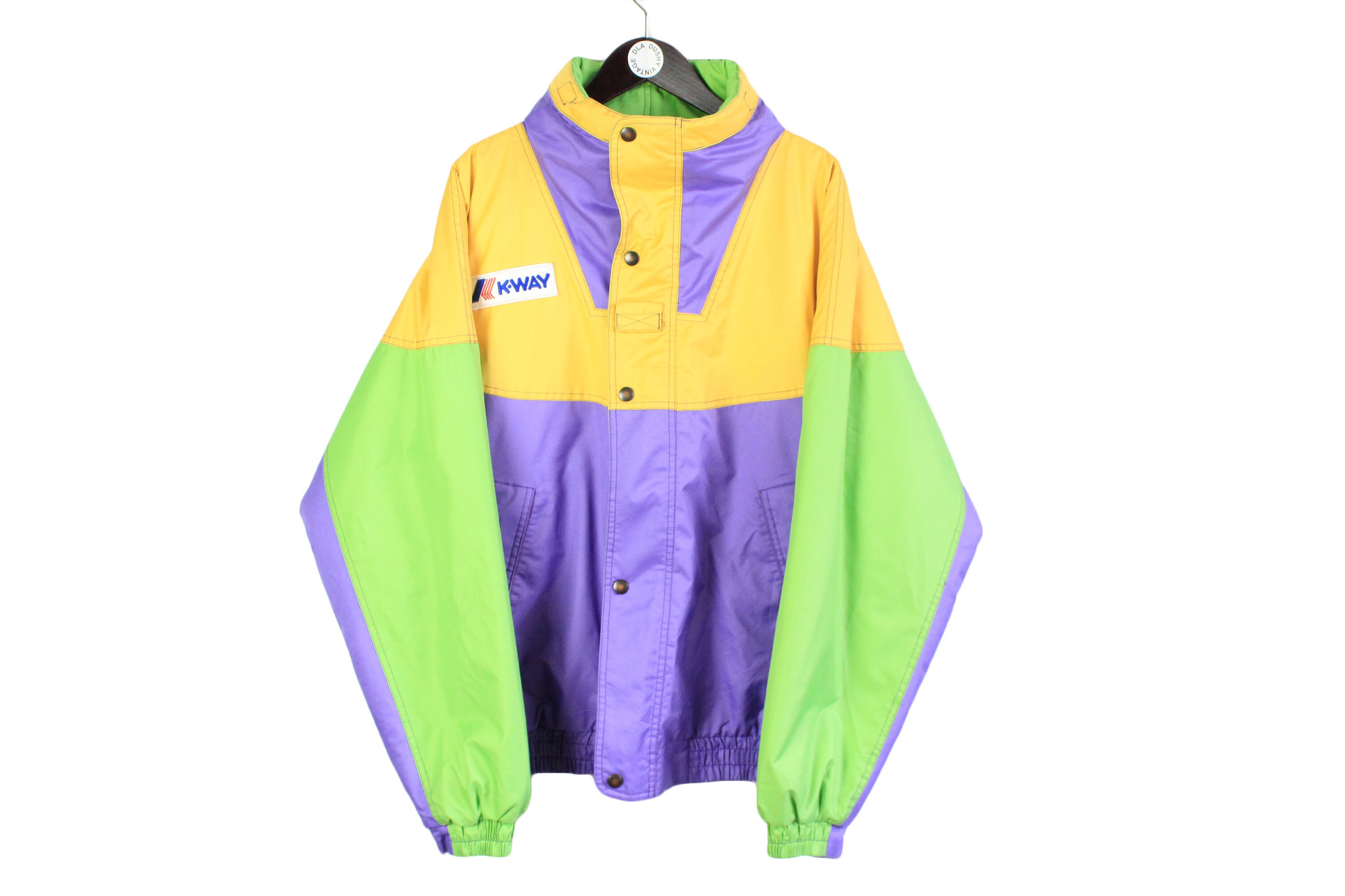 Vintage K-WAY International Retro Ski Jacket Winter Coat