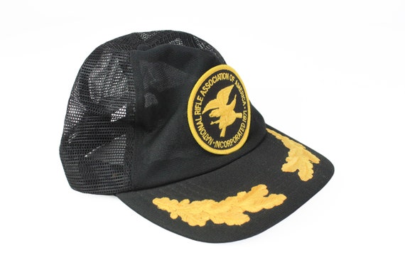 帽子 80s 90s OLD vintage tracker CAP mustard Vtg 80's 90's Road Runner Beep Beep B*** Funny Snap Back