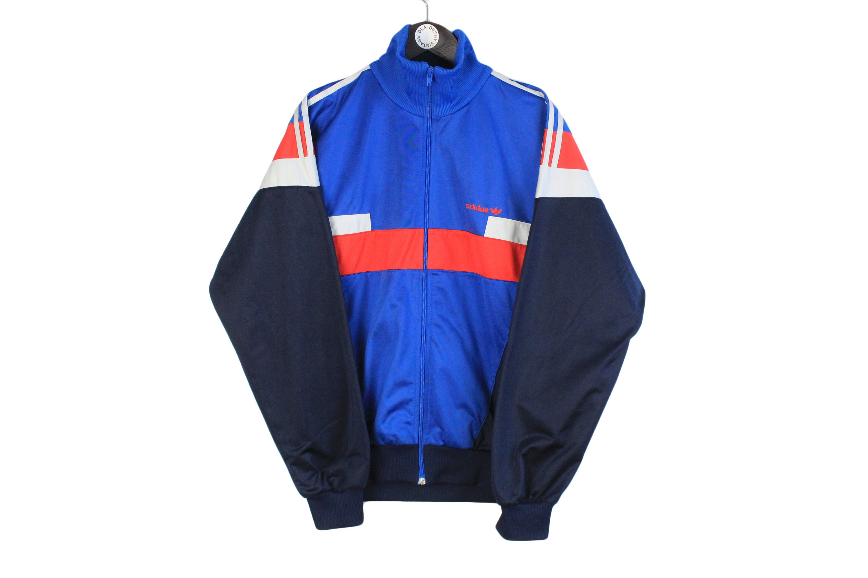 Vintage ADIDAS Men's Track Jacket Size L Light Wear