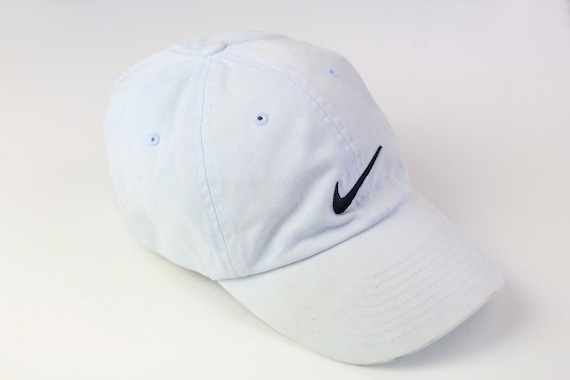 Vintage NIKE Hat Swoosh Big Logo Baseball Cap Hipster One Size