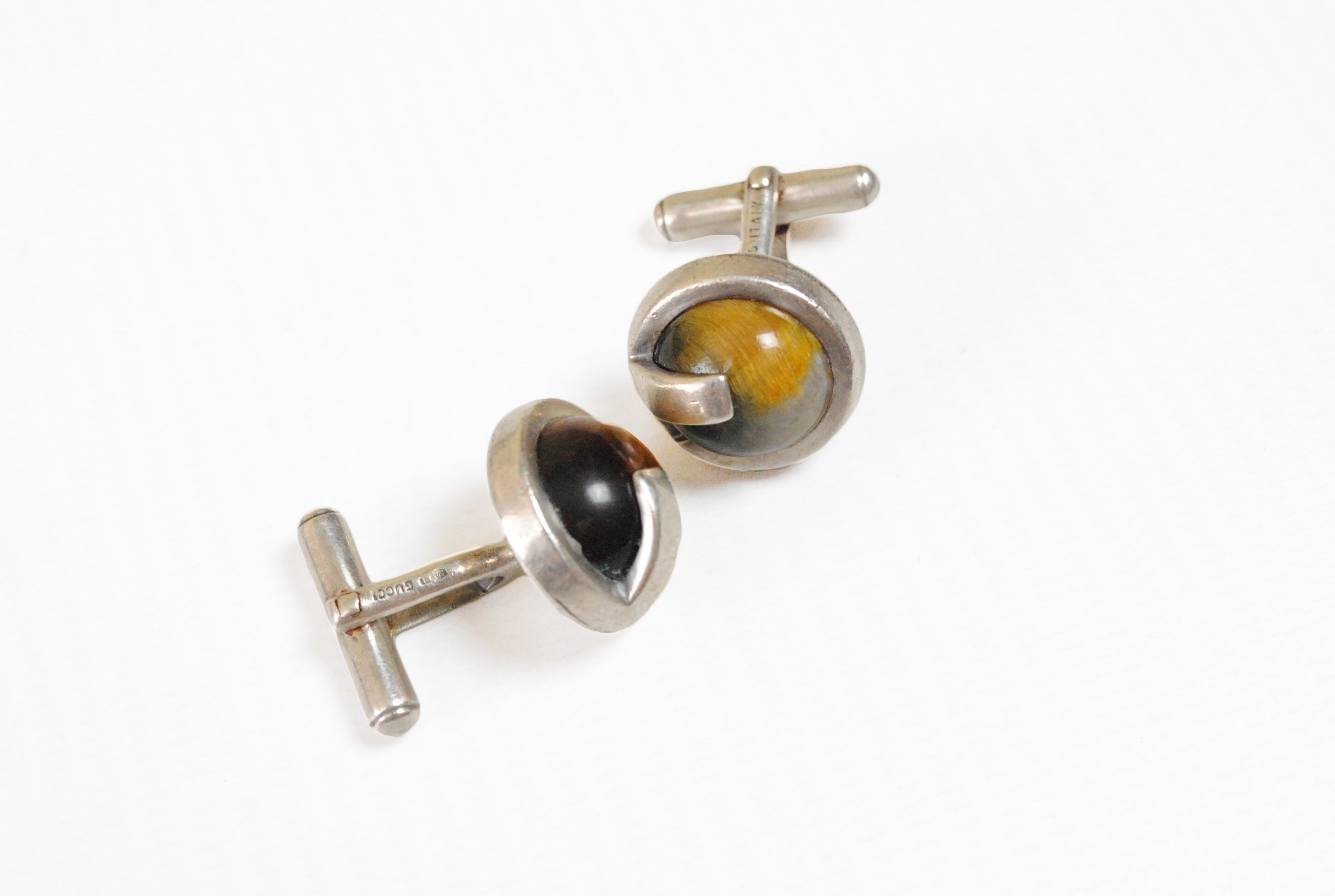 Vintage GUCCI Cufflinks authentic retro accessories luxury Etsy