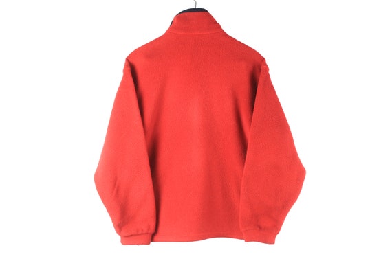 Vintage LOWE ALPINE Fleece Sweater Full Zip Sweatshirt Men s Size S Authentic Rare Retro 00 s Red Unisex Oversized Winter Jumper Outdoor Etsy UK