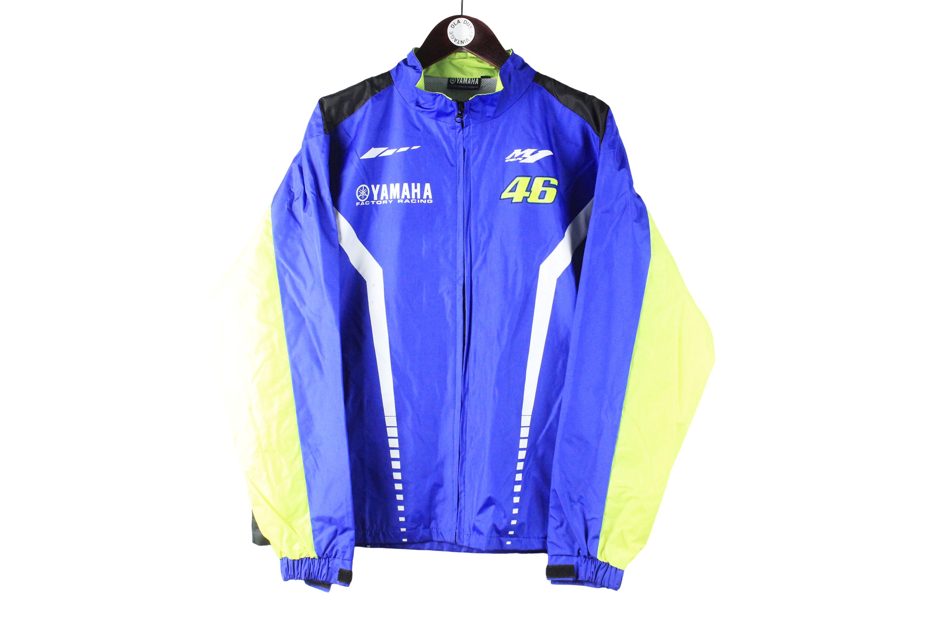 Racing Jacket Jaqueta Yamaha 46 Vintage YAMAHA Racing Team Jacket 