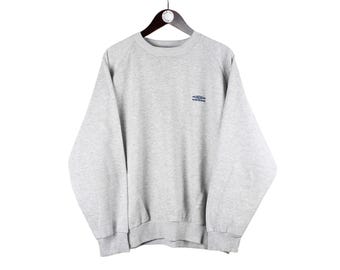 トップス 90's UMBRO PRO TRAINING Sweat GRAY Vintage 90s UMBRO PRO TRAINING Embroidered Logo Beauty