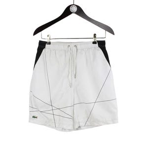 Pantalones cortos LACOSTE vintage talla S ropa básica deportiva retro conjunto corto auténtico blanco de los años 00 tenis estilo callejero clásico ropa de verano