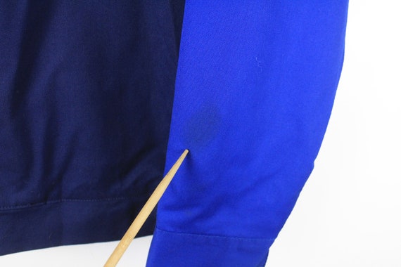 vintage VOLKSWAGEN work jacket Size men's L blue … - image 6
