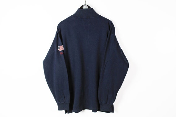 vintage POLO SPORT by Ralph Lauren 1/4 zip Sweats… - image 2