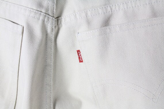 vintage LEVIS Sta-Prest Pants Size W 33 L 34 trou… - image 4