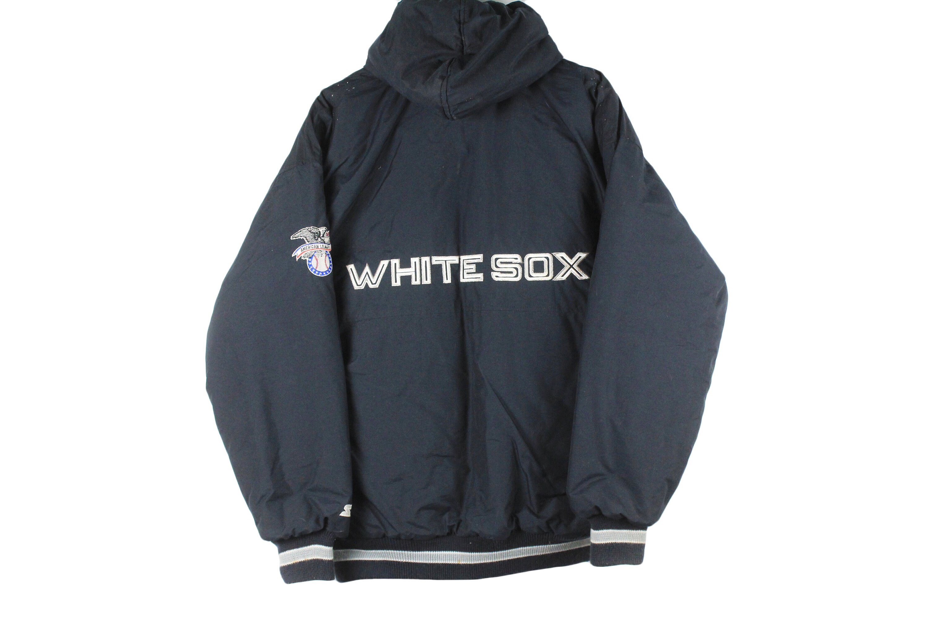 ウェア CHICAGO WHITE SOX MLB JACKET 90s VINTAGE Chicago White Sox Vintage 90s Jeff Hamilton Varsity Jacket