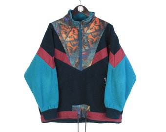 Vintage MULTICOLOR FLEECE Sweater 