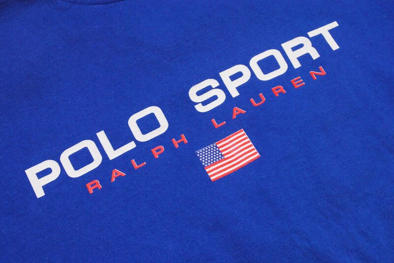 Vintage POLO SPORT Ralph Lauren big logo t shirt Size men M/L | Etsy