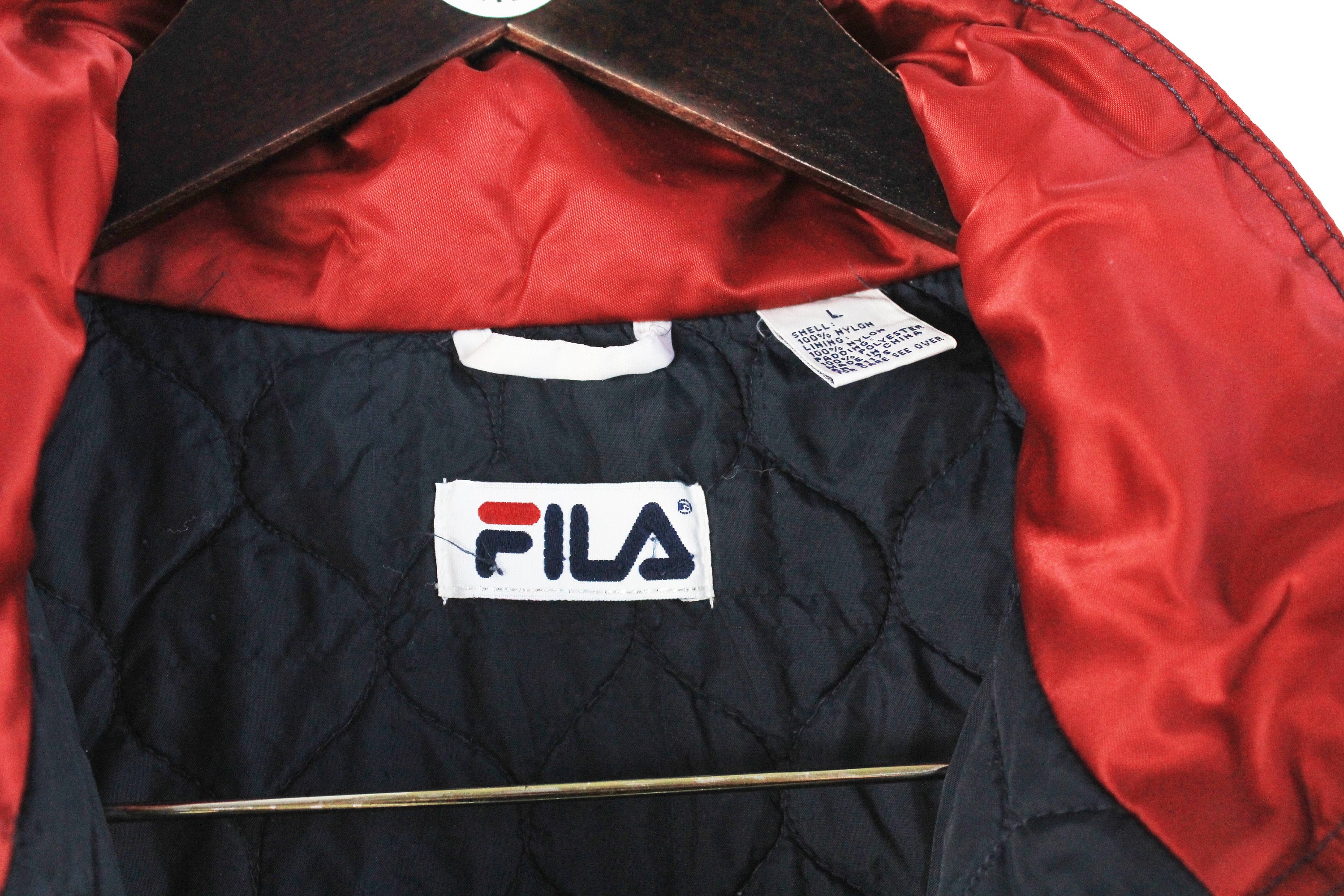 90s B-BOY old FILA stadium jacket Mサイズ 90s B-BOY old FILA stadium jacket Mサイズ
