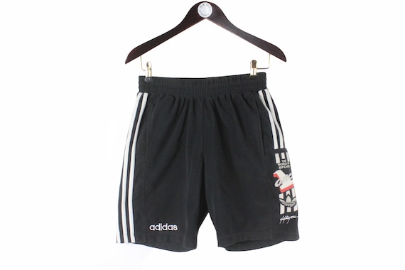 Vintage ADIDAS Fifty One Shorts Size S Brand With the Three Stripes Authentic Classic Black Logo 90s Sport Germany Athletic Style Summer Etsy Ireland