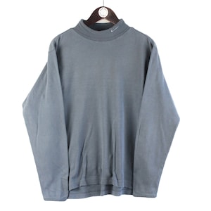 nike mock turtleneck long sleeve cotton