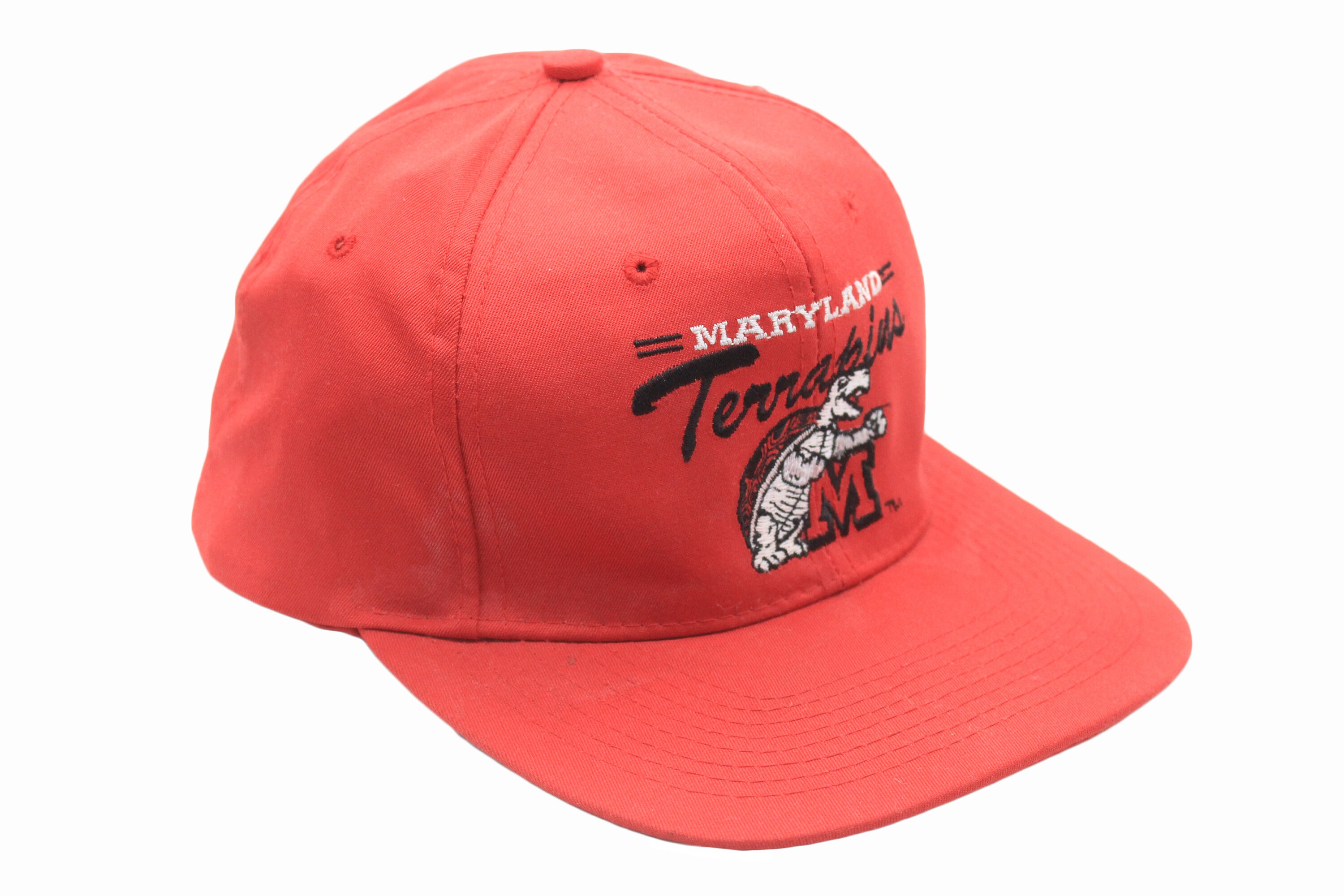 Vintage Maryland Terrapins Cap Big Logo Red American Vintage Maryland Terrapins Cap Big Logo Red American