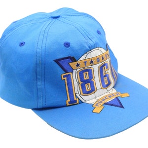 vintage TSV München 1860 Cap großes Logo blaue Mütze one size Retro Fußball Deutschland 90er 80er Sommer Sonnenmütze Rarität