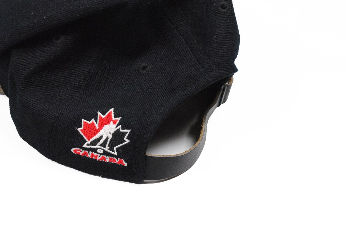 Vintage CANADA Hockey Team Hat Big Logo Cap NHL Team Hipster Etsy UK