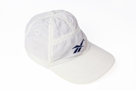 Buy Vintage REEBOK Big Logo Hat White 5 Panel One Size Retro Online in  India - Etsy