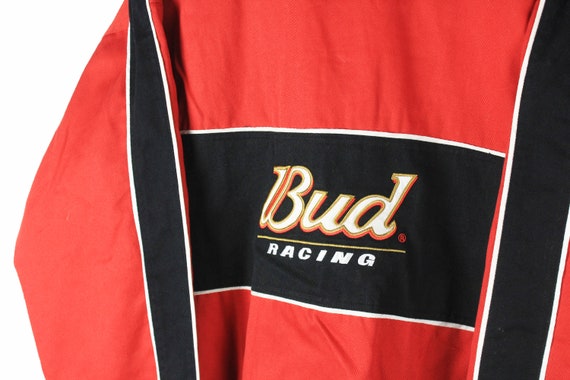 vintage BUDWEISER Team Dale Earnhardt Jr NASCAR Jacke… - Gem