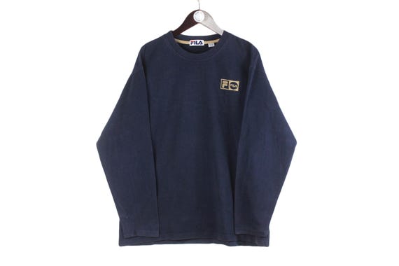 Vintage FILA Sweatshirt Size XL Men's Authentic 90's Small Logo