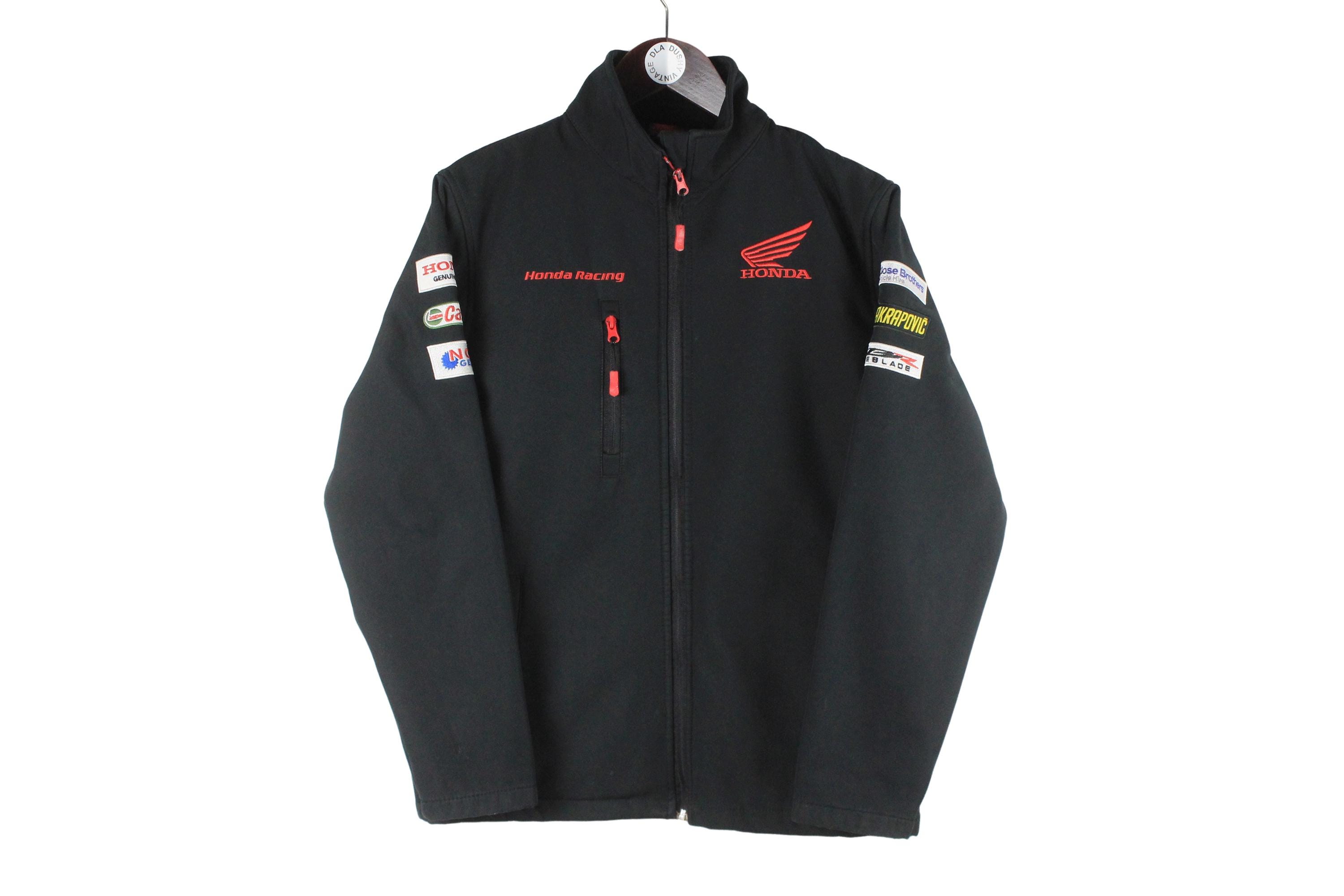 Fox Racing Honda Hrc Honda Softshell Jacke Honda Tribute Black