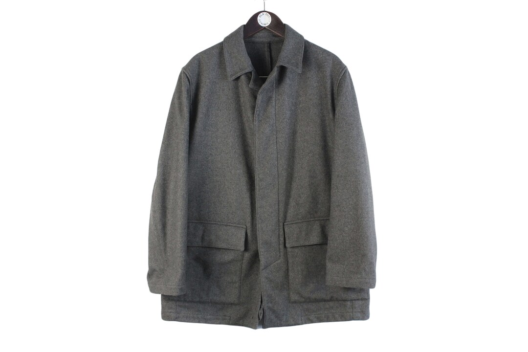 ジャケット・アウター Vintage Yves Saint Laurent wool coat Vintage YVES SAINT LAURENT Coat Jacket Retro Style Size M